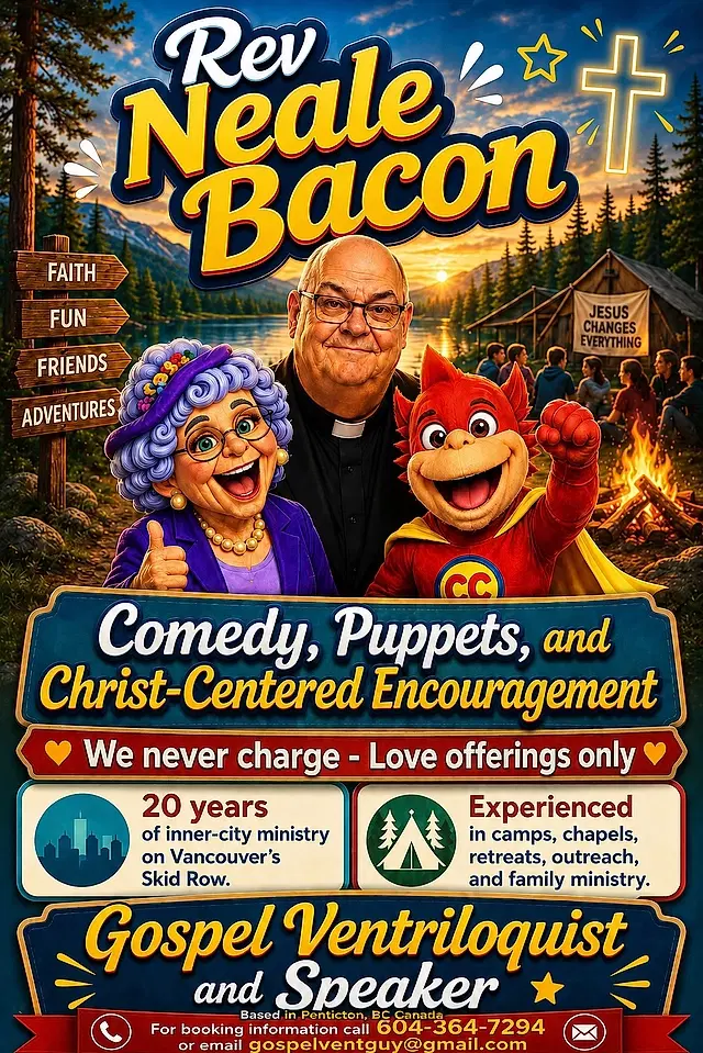 Rev Neale Bacon - comedian