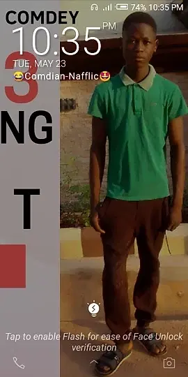 Nafflic line comdey - comedian