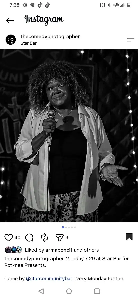 Victoria Peoples - comedian