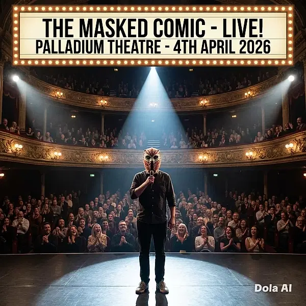 The Masked Comic photo