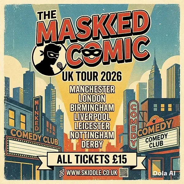 The Masked Comic photo