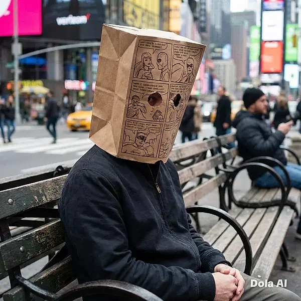 The Masked Comic photo